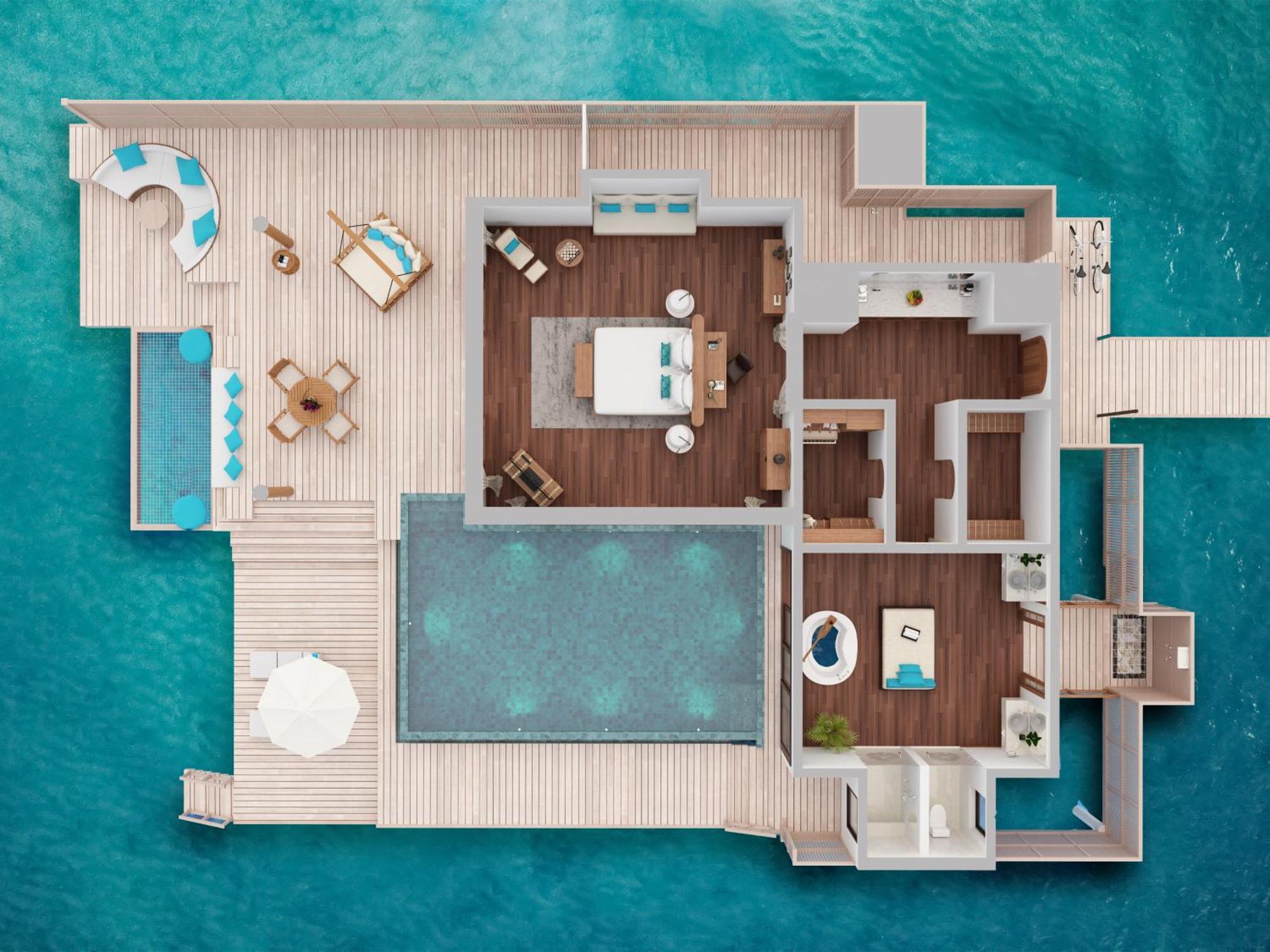 Anantara Kihavah Maldives Villas Kihavah Huravalhi Island Bagian luar foto